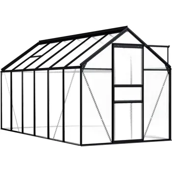 Skleník hliníkový 1,9 x 3,7 m PC 4 mm…