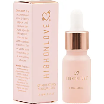 Lubrikační gel Olej stimulační HIGH ON LOVE Mini Stimulating Sensual 10 ml - s kupónem KUP15 cena 467 Kč + extra diskrétní expedice