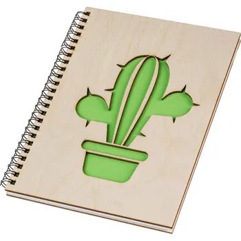 Dřevěná hračka Dřevěný blok A5 - kaktus I