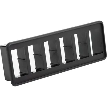 Rámeček pro 6 kolébkový vypínačů, PN-BS11