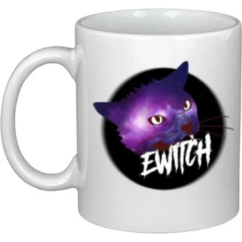 Hrnek malý bílý s potiskem hrnek Ewitch