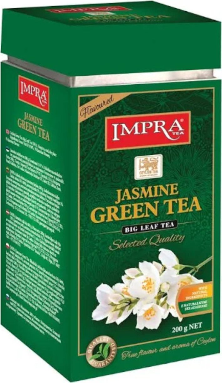 Impra Jasmine Green Tea zelený sypaný čaj s jasmínem 200 g od 195 Kč