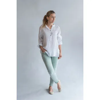 Dámské džíny Kalhoty jeans Ormi 1225/1235 Itálie barva: růžová-starorůžová, velikost: M