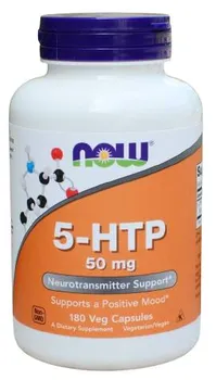 Přírodní produkt Now Foods 5-HTP 50 mg