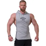 Nebbia Pánské tílko Legend-approved s kapucí 191 šedá XXL