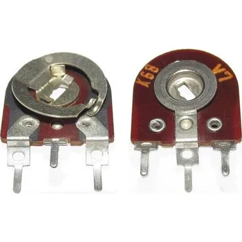 Síťový kabel 680k - TP040, trimr lakosazový stojatý, RM=10x5mm