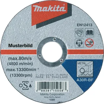 Řezný kotouč Makita řezný kotouč ocel 125x2,5x22 mm