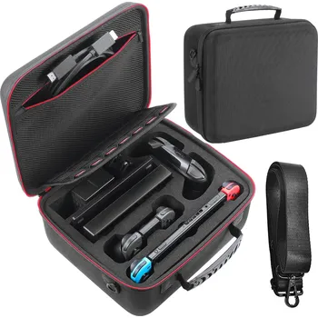 Obal na herní konzoli Cestovní kufřík na Nintendo Switch a Switch OLED Barva: Černá