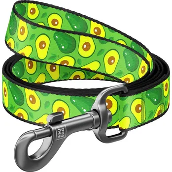 Vodítko pro psa WAUDOG vodítko nylonové Avokádo (122cm/2,5cm)