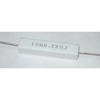 Rezistor 0,47R rezistor 10W drátový keramický, 5%, 400ppm, 350V