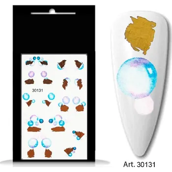 BIO NAILS BIO-nails vodolepka 30131 mýdlové bubliny se zlatem