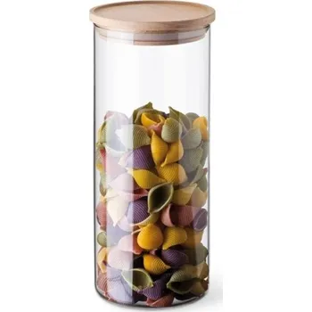 Dóza na potraviny Westmark Zásobnice s dřevěným víčkem SIMAX 1,4 l