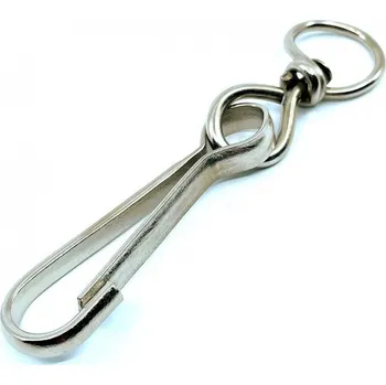 karabina ADOBY Karabinka řetězová s obrtlíkem 30mm 4 ks v sáčku