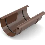 BRYZA Spojka žlabu plastová Ø 100 mm, Hnědá RAL 8017