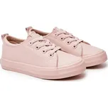 Kožené dětské tenisky Big Star JJ374024 růžové - 35 Barva: Růžová, Velikost: 35