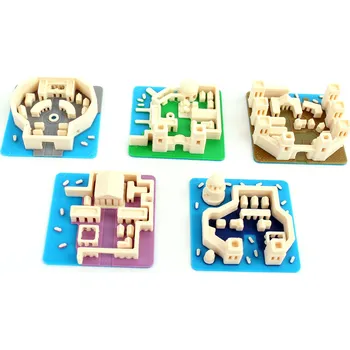 Příslušenství k deskovým hrám Myší Doupě Cyclades: Titans - 3D Budovy