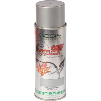 Motorový olej Oasis - 400 ml metalický sprej stříbrný