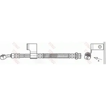 Brzdová hadice Brzdová hadice TRW PHD531