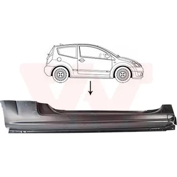 Prah karosérie Nástupní panel VAN WEZEL 0917102