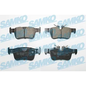 Brzdová destička Sada brzdových destiček, kotoučová brzda SAMKO 5SP2044