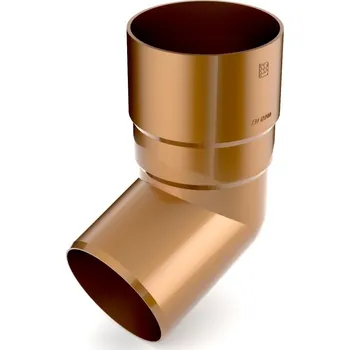 okap BRYZA Koleno svodu 67° plastové Ø 90 mm, Měděná RAL vlastní