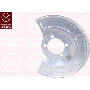 Brzdový systém Ochranný plech proti rozstřikování, brzdový kotouč KLOKKERHOLM 8183878
