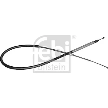 Lanko parkovací brzdy Tažné lanko, parkovací brzda FEBI BILSTEIN 09049