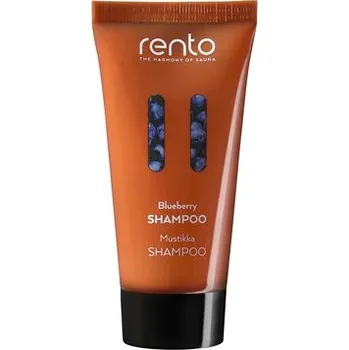 Šampon RENTO šampón na vlasy s přírodní vůní borůvky, 50 ml - REN-SAM50-BOR