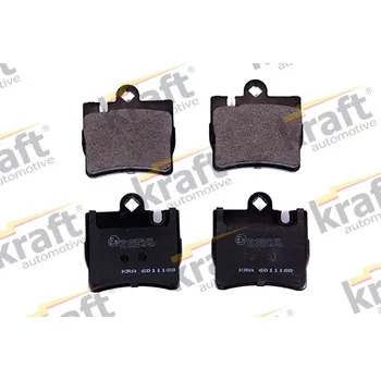 Brzdová destička Sada brzdových destiček, kotoučová brzda KRAFT 6011180