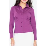 Dámská košile M021 - Figl tmavě fialová S
