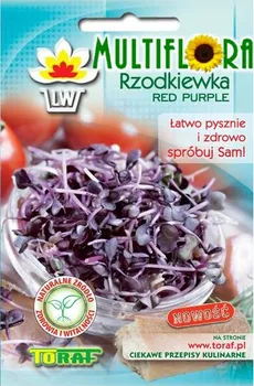 Semeno Toraf Multiflora Red Purple ředkvička semínka na klíčení 10 g