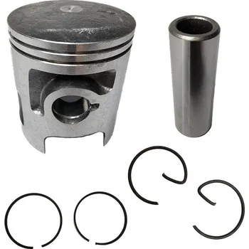 Píst motoru Píst YAMAHA DT 125 MX (větrem chlazený) (57,50 mm) (Píst YAMAHA DT 125 MX (větrem chlazený) (57,50 mm))