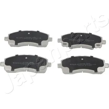 Brzdová destička Sada brzdových destiček, kotoučová brzda JAPANPARTS PP-509AF