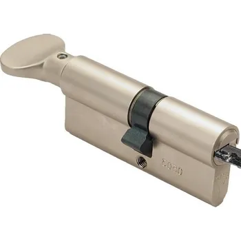 Vložka do dveří Mul-T-Lock MTL 600 Interactive®+ vložka s knoflíkem 35mm + prodloužení Mul-T-Lock: Vložka knoflíková (35+40K), Typ knoflíku: oliva motýlek