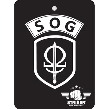 Podložka pod myš Vůně do auta Striker AČR SOG - černá