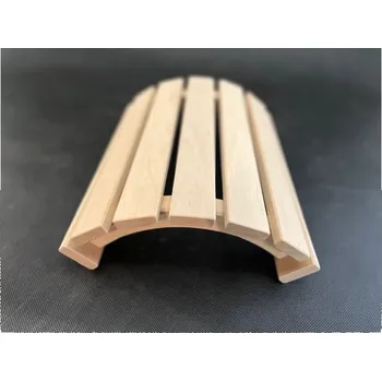 Dekorativní svítidlo ANDERS&KAFKA zaoblený kryt rohového saunového světla z olše - AK-ZAOBKRYROSVET-OLSE