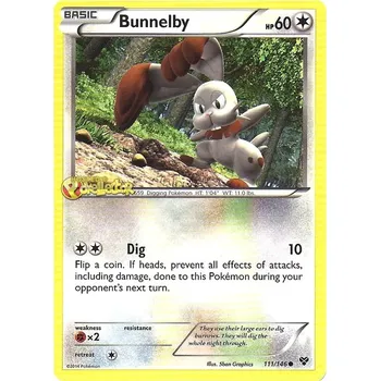 Karetní hra Bunnelby 111/146 - XY Typ karty: Non-Holo