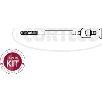 Táhlo řízení Axiální kloub, příčné táhlo řízení CORTECO 49400201