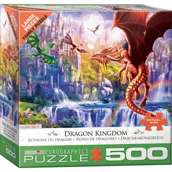 Puzzle Puzzle Eurographics Dračí království, 500 dílků