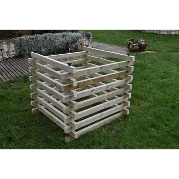 Kompostér Dřevěný kompostér 900 l (Dřevěný komposter)