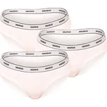 3PACK dámské kalhotky HUGO bílé (50469657 100) S Možnost vrácení zboží ZDARMA do 120 dnů!
