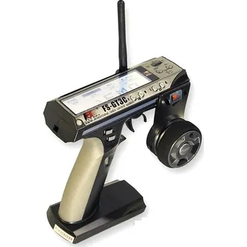 RC vybavení Fly Sky Vysílač FS - GT3C 3Ch (originál) 2.4GHz + přijímač (titanium)