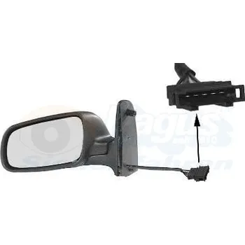 Auto zrcátko Vnější zpětné zrcátko VAN WEZEL 5878807