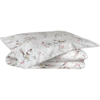 Povlečení Mimilove Ložní povlečení 140x200cm Golden Birds Rose