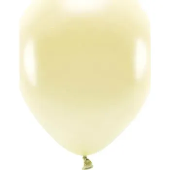 Balónek Eco balónek metalický, 26cm, slámová