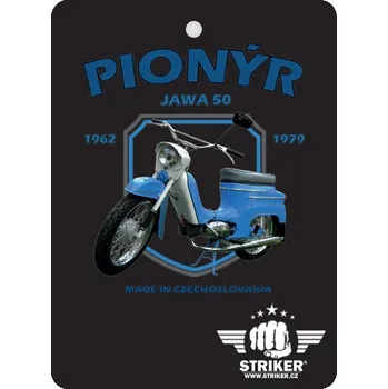 Podložka pod myš Vůně do auta Striker Jawa 50 Pionýr - černá