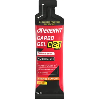 ENERVIT Carbo Gel C2:1, 60 ml pomeranč