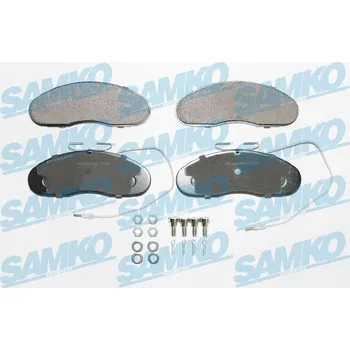 Brzdová destička Sada brzdových destiček, kotoučová brzda SAMKO 5SP580
