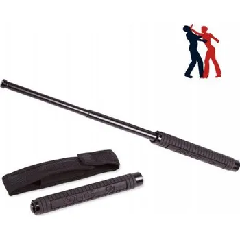 Teleskopický obušek Police - černý