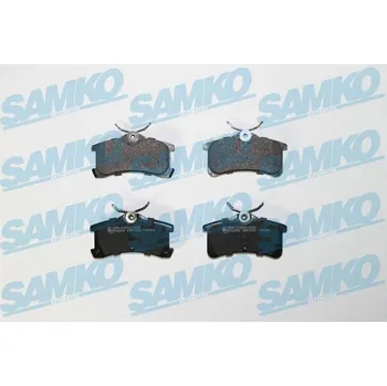 Brzdová destička Sada brzdových destiček, kotoučová brzda SAMKO 5SP1233